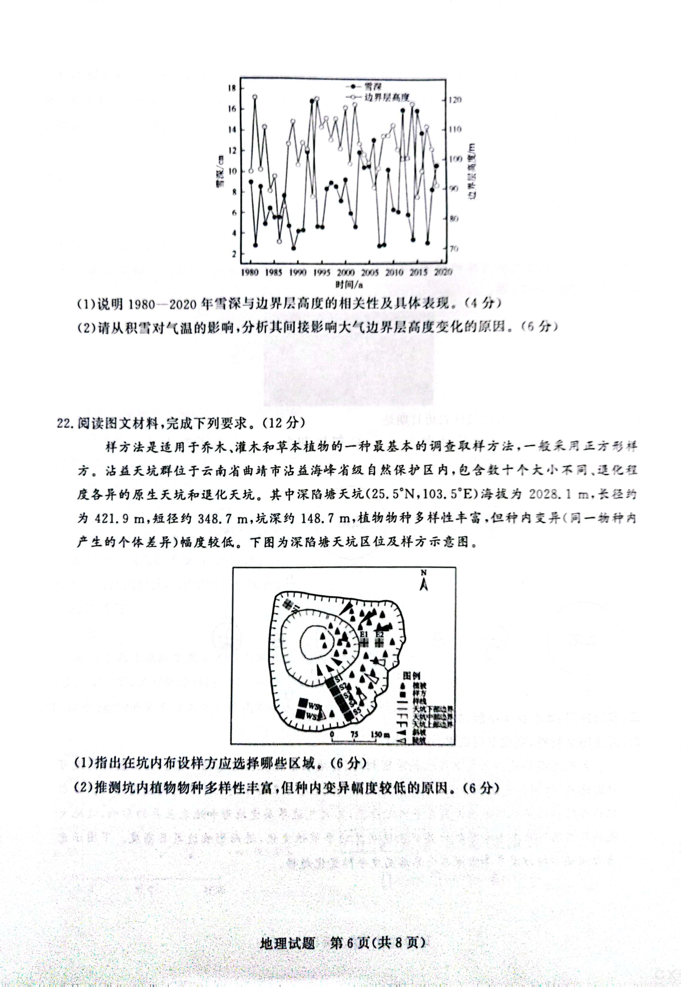 2023-2024衡水金卷先享题高三一轮复习单元检测卷地理辽宁专版8试题