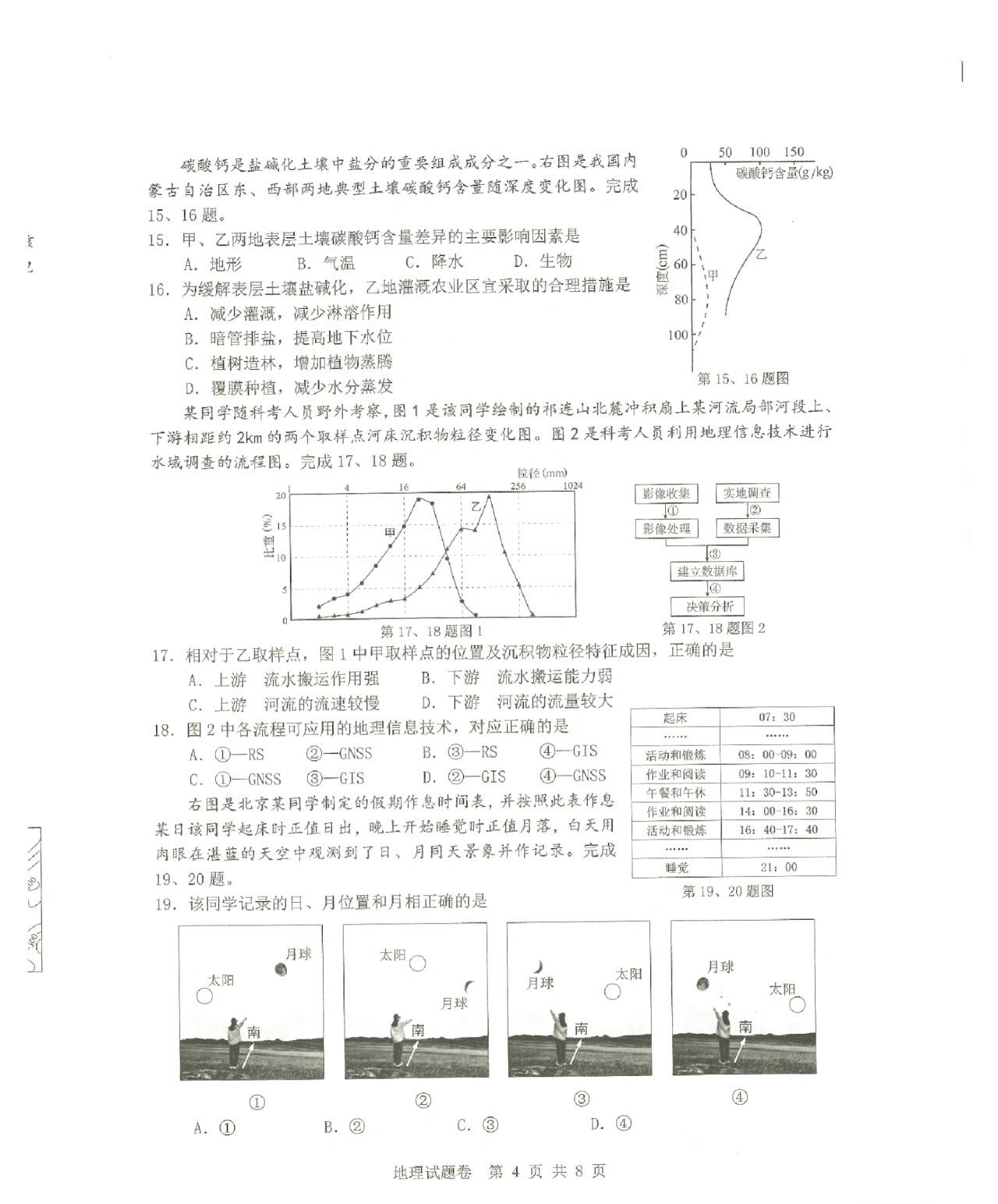 2023-2024衡水金卷先享题高三一轮复习单元检测卷地理重庆专版22试题