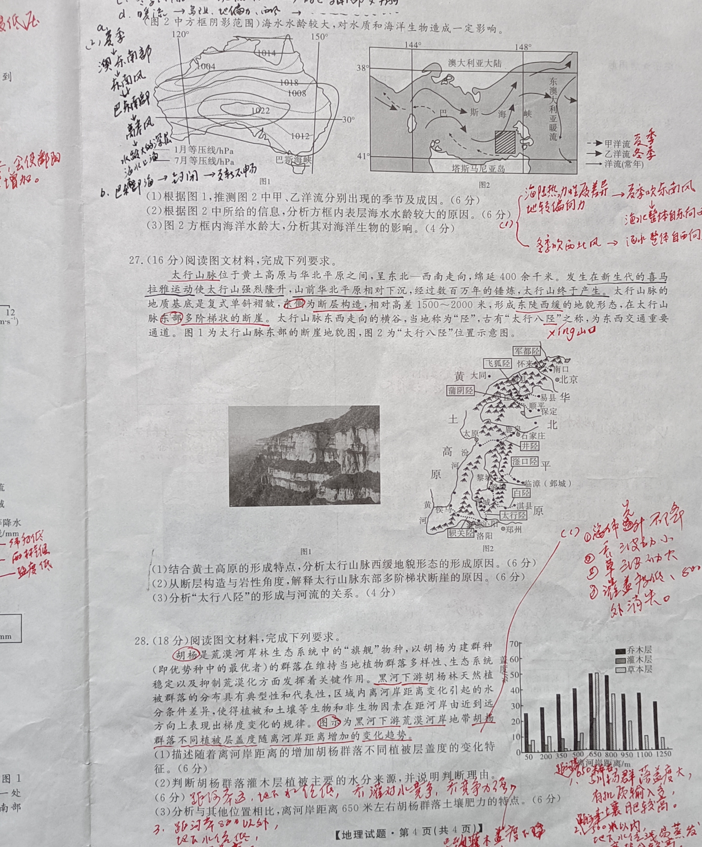 2023-2024衡水金卷先享题高三一轮复习单元检测卷地理重庆专版13试题