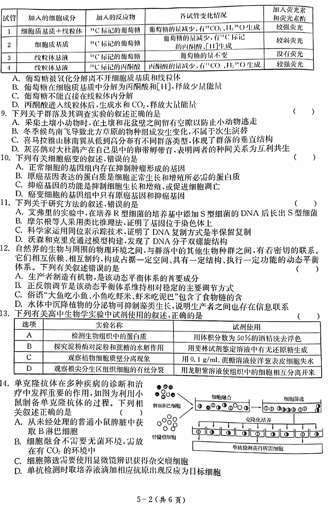 安徽省2023-2024学年度八年级上学期期中综合评估[2L-AH]生物试题