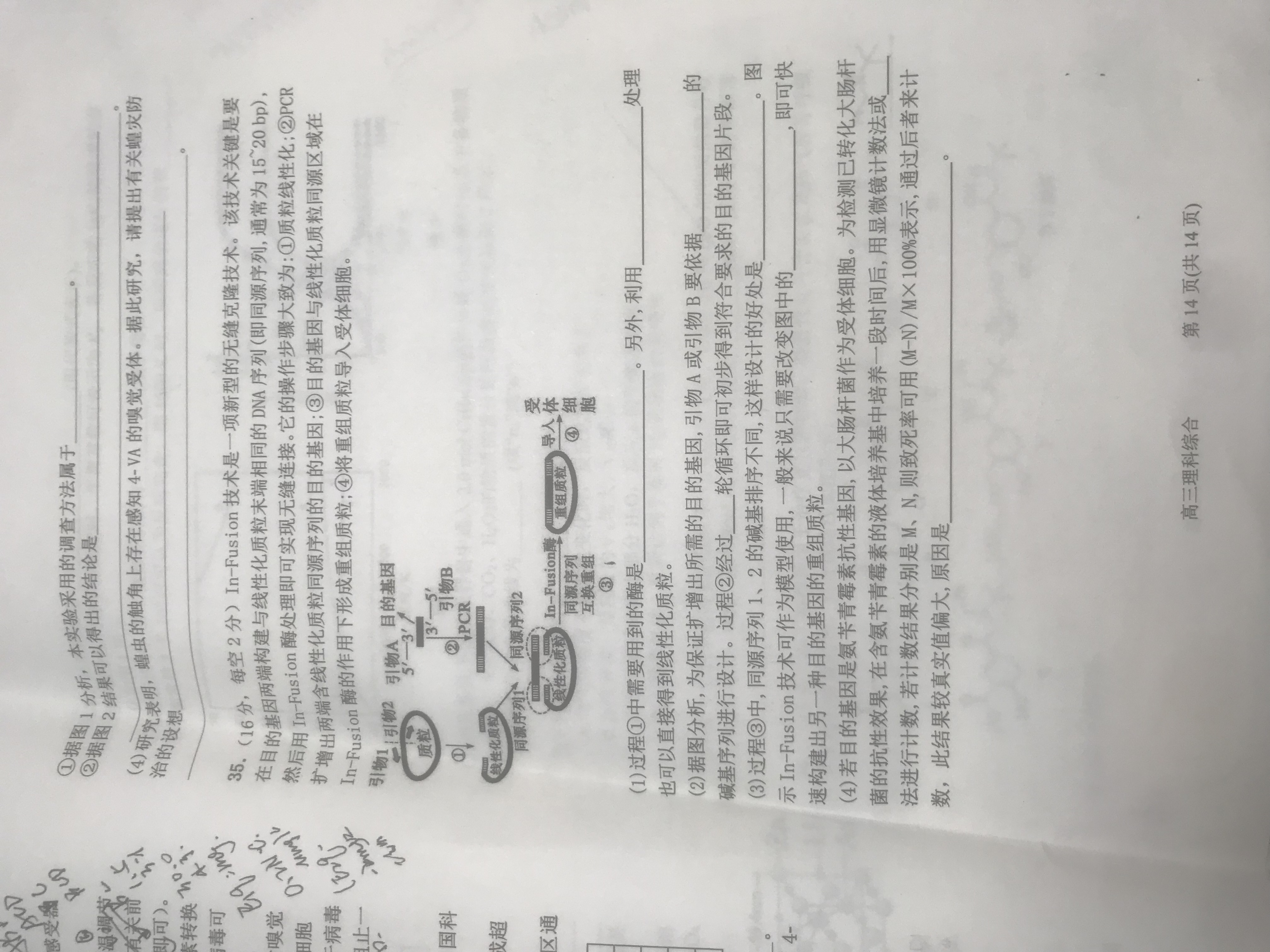 [百校名师]2024普通高中高考模拟信息卷(三)3理科综合L答案