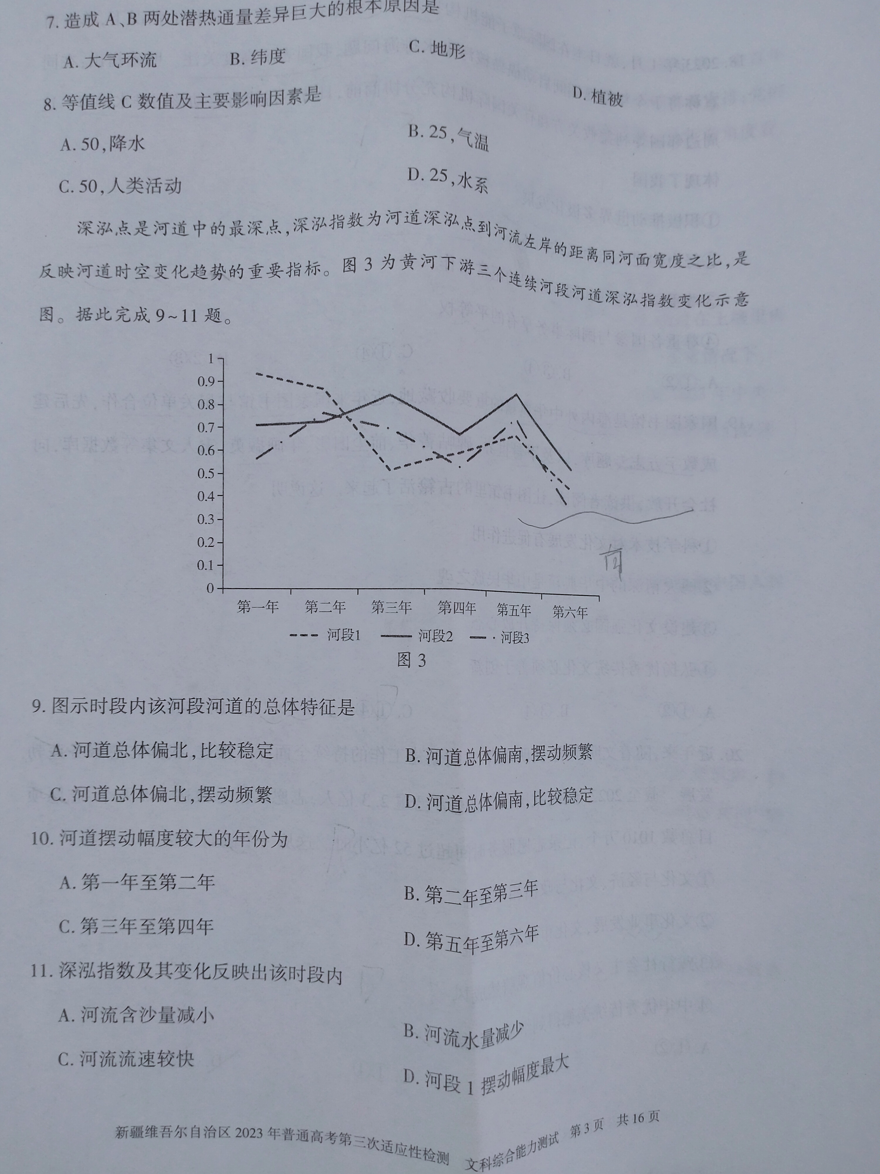 2024届衡水金卷先享题 调研卷(JJ)文综(一)1试题