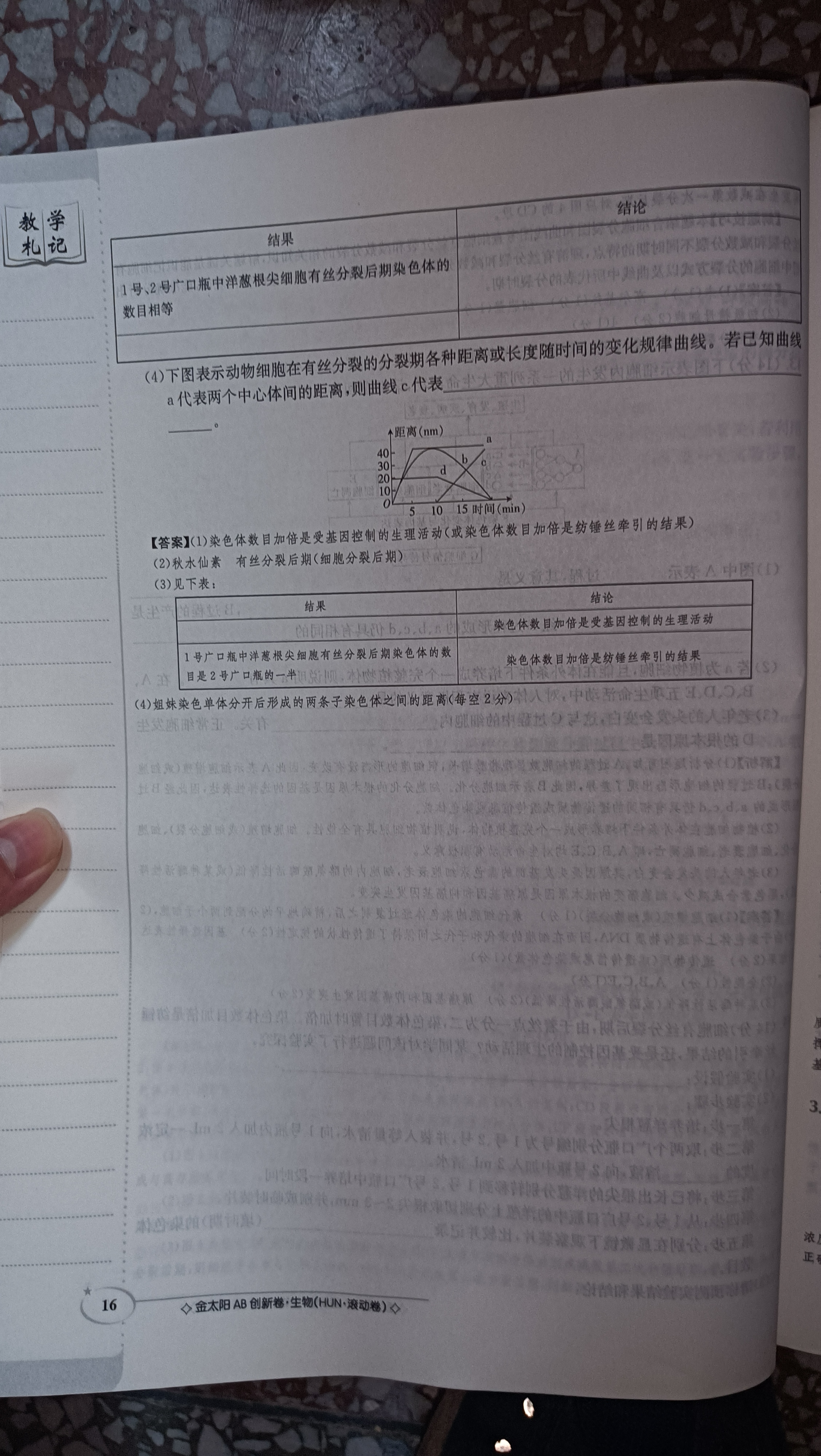 百校名师·2024普通高中高考模拟信息卷(一)生物试题