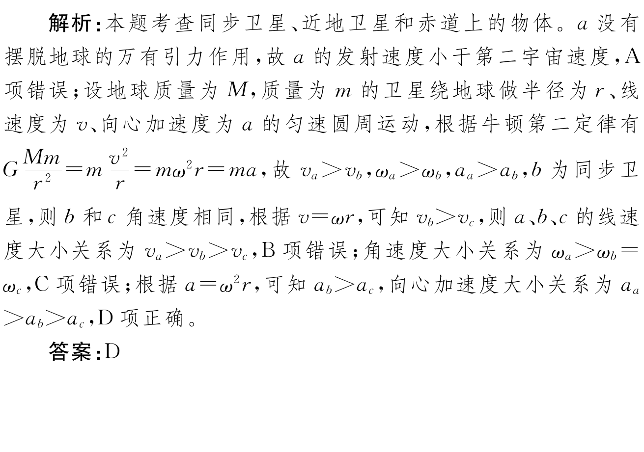 2024届广西名校高考模拟试卷第二次摸底考试x物理试卷答案
