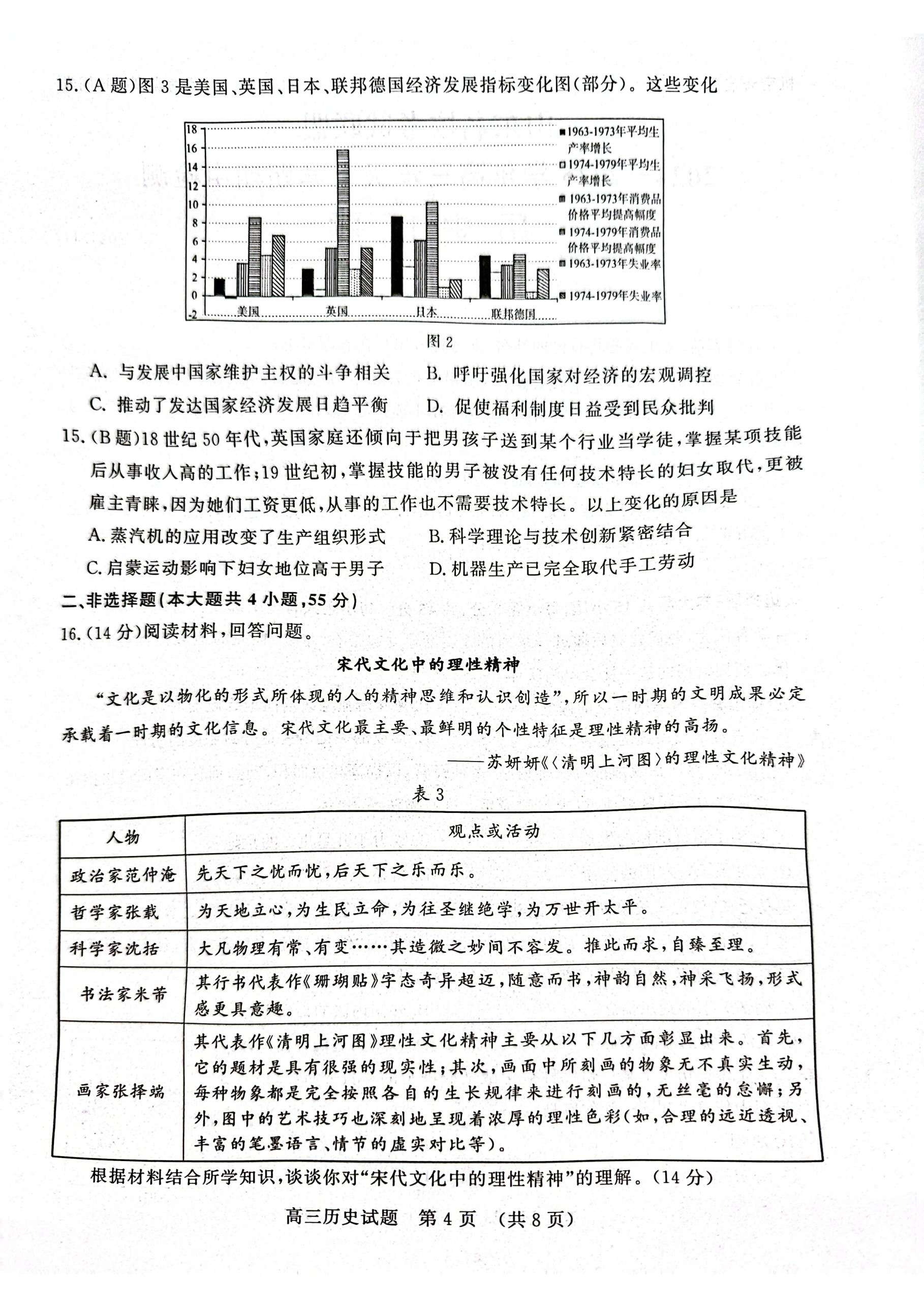 三晋卓越联盟·山西省2024-2025学年高一期中质量检测卷（25-X-129A）历史答案