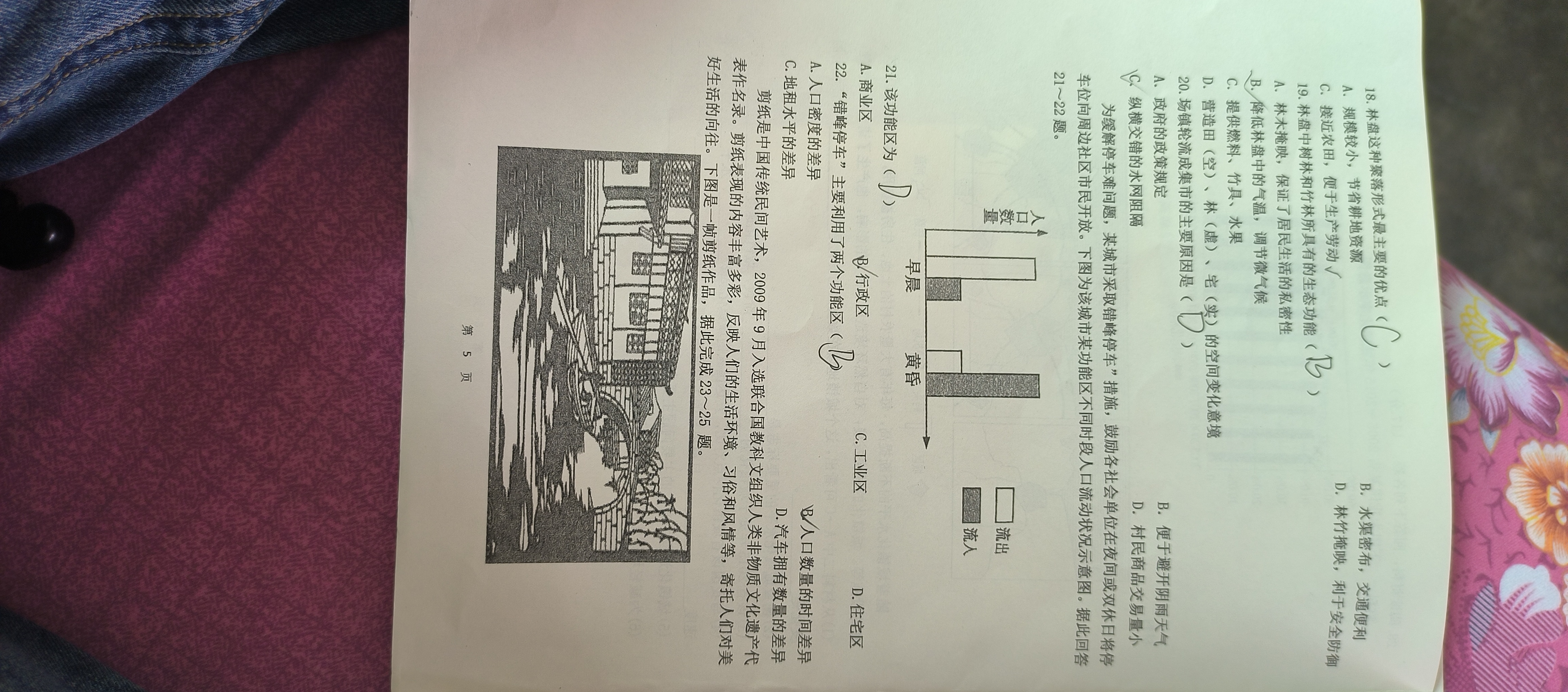 2024届普通高等学校招生全国统一考试 高三青桐鸣冲刺卷一地理试题