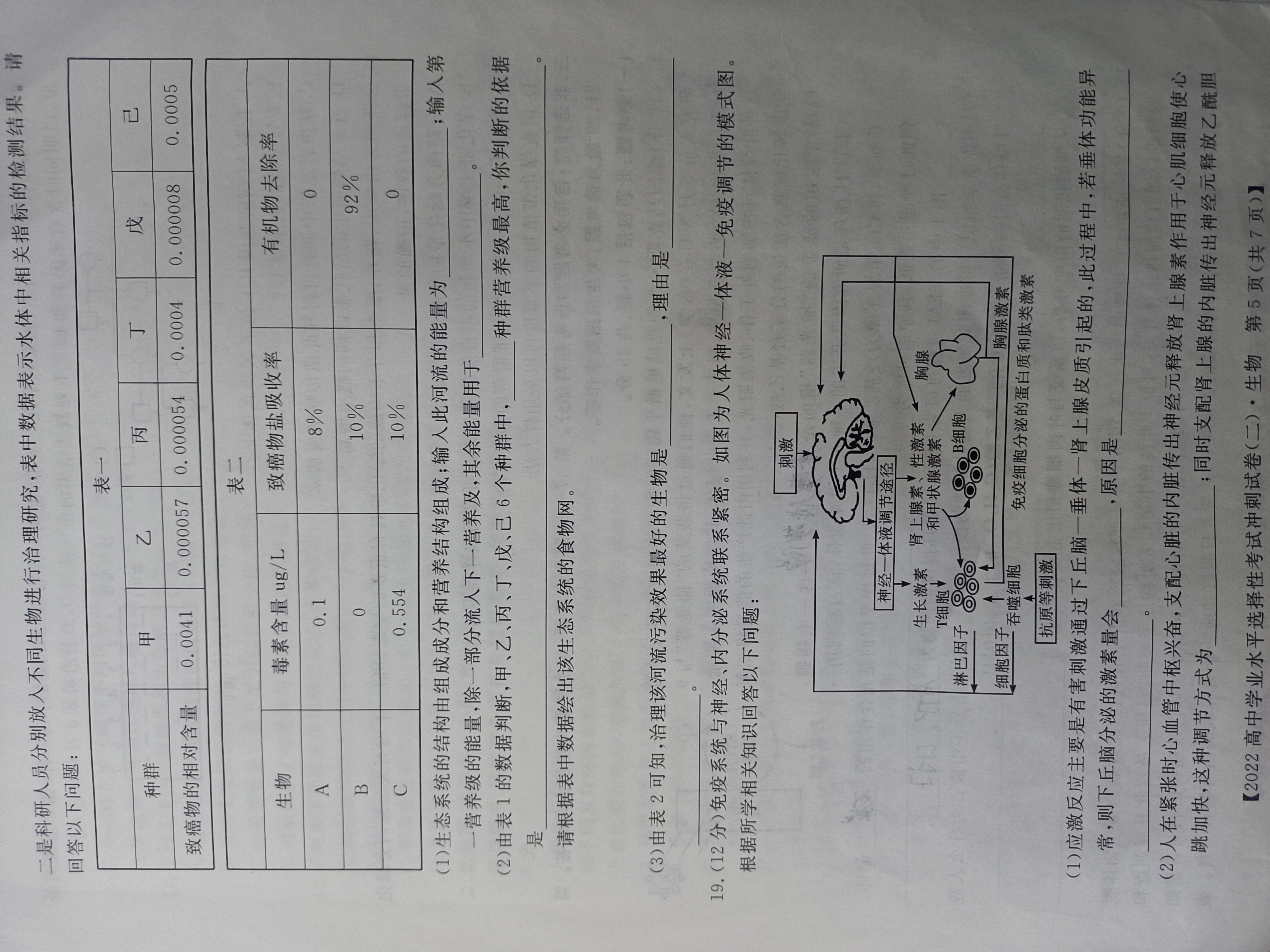 河南省2023-2024学年七年级第一学期学情分析一生物试题